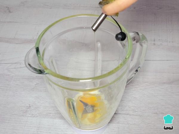 Receta de Queque de zanahoria en licuadora - Paso 2