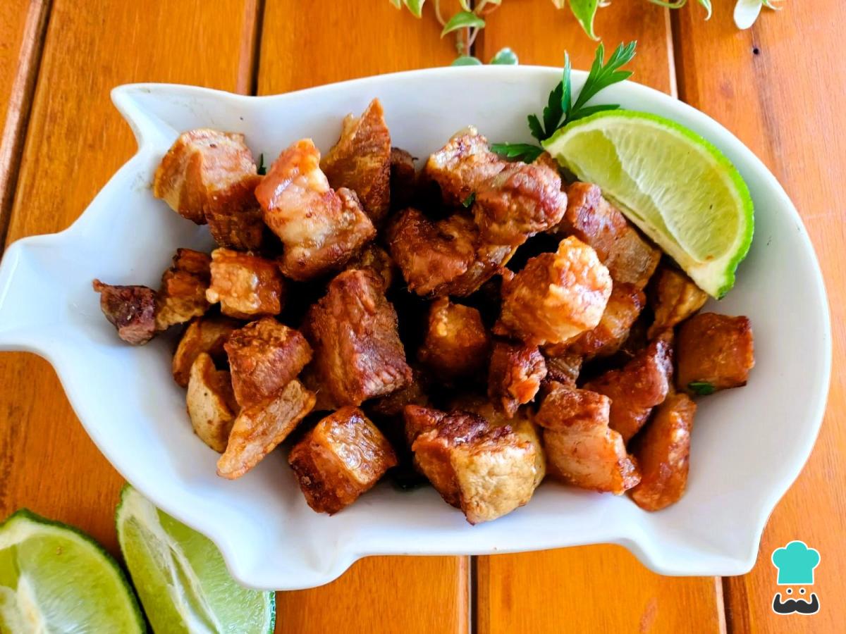 Receta de Torreznos en freidora de aire