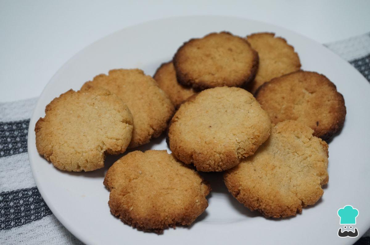 Receta de Galletas keto
