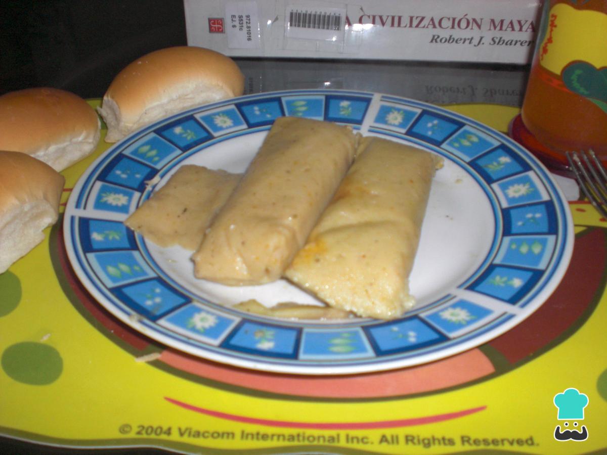 Receta de Tamales de Gallina