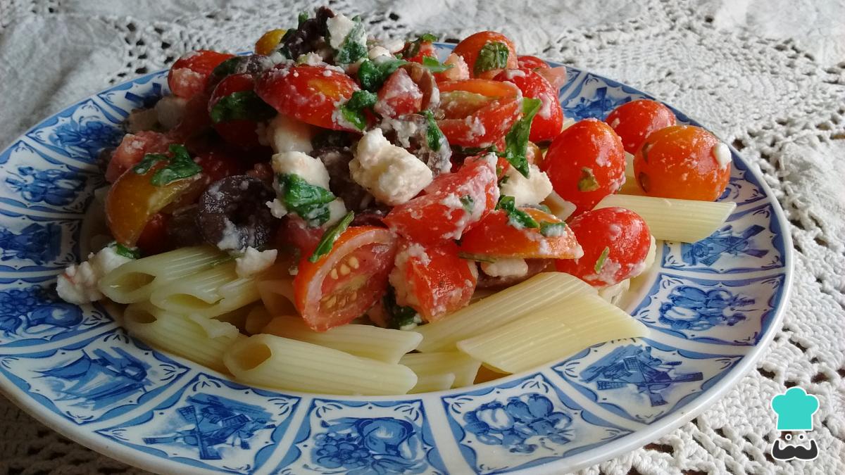 Receta de Ensalada de pasta saludable