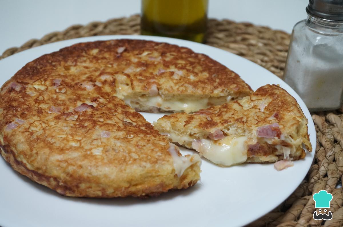 Receta de Tortilla de croissant