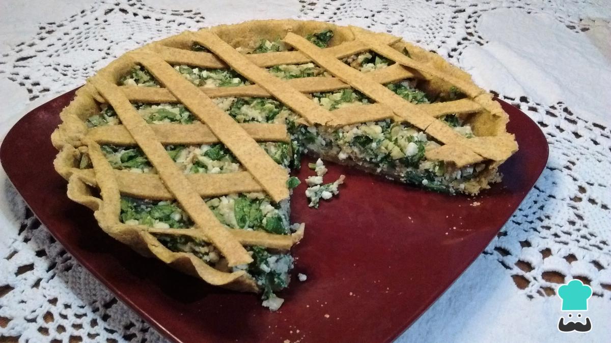 Receta de Tarta de espinaca y ricota