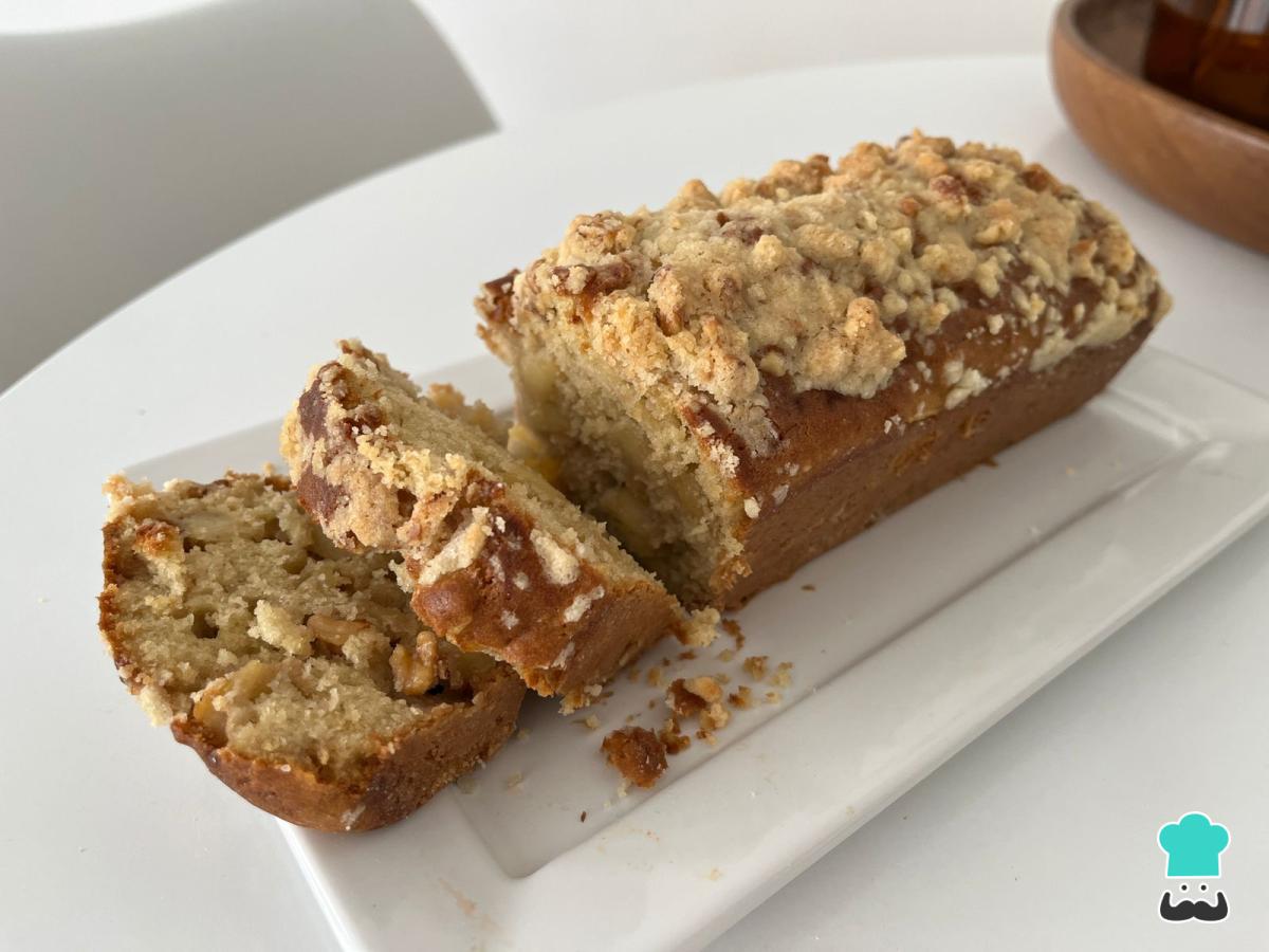 Receta de Budín de manzana con manteca