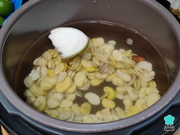 Receta de Sopa de habas secas - Paso 2