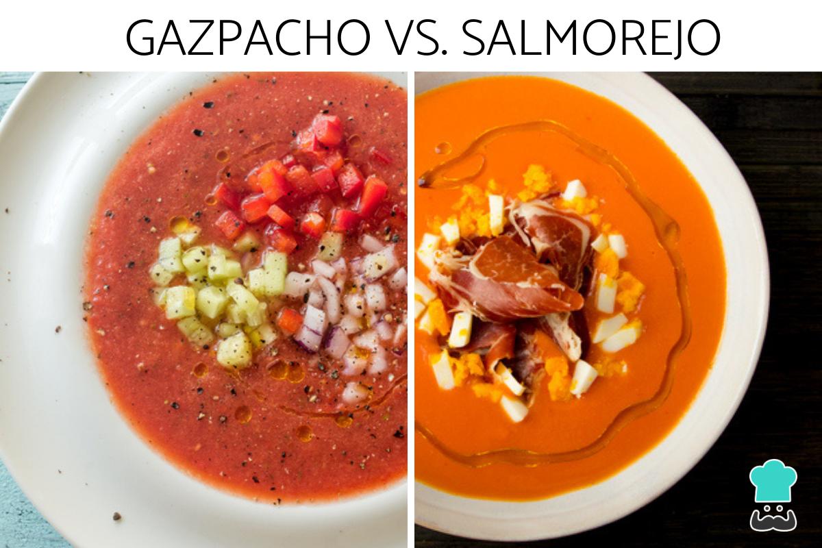Diferencias entre gazpacho y salmorejo