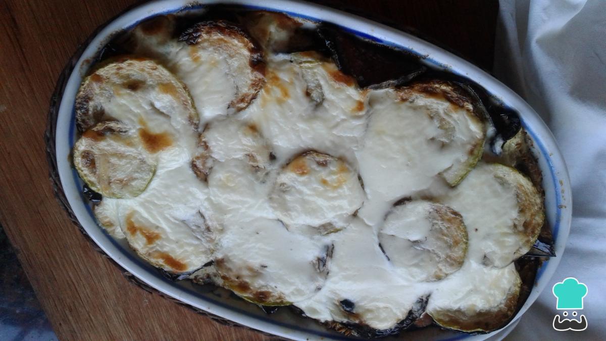 Receta de Moussaka vegetariana