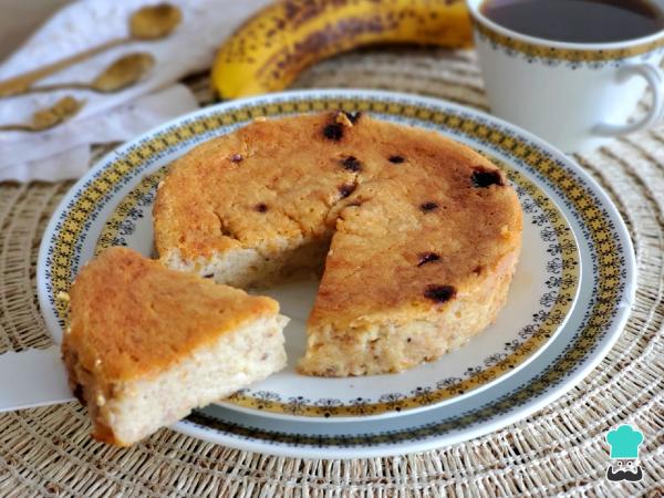 Receta de Bizcocho de plátano y yogur sin harina - Paso 7