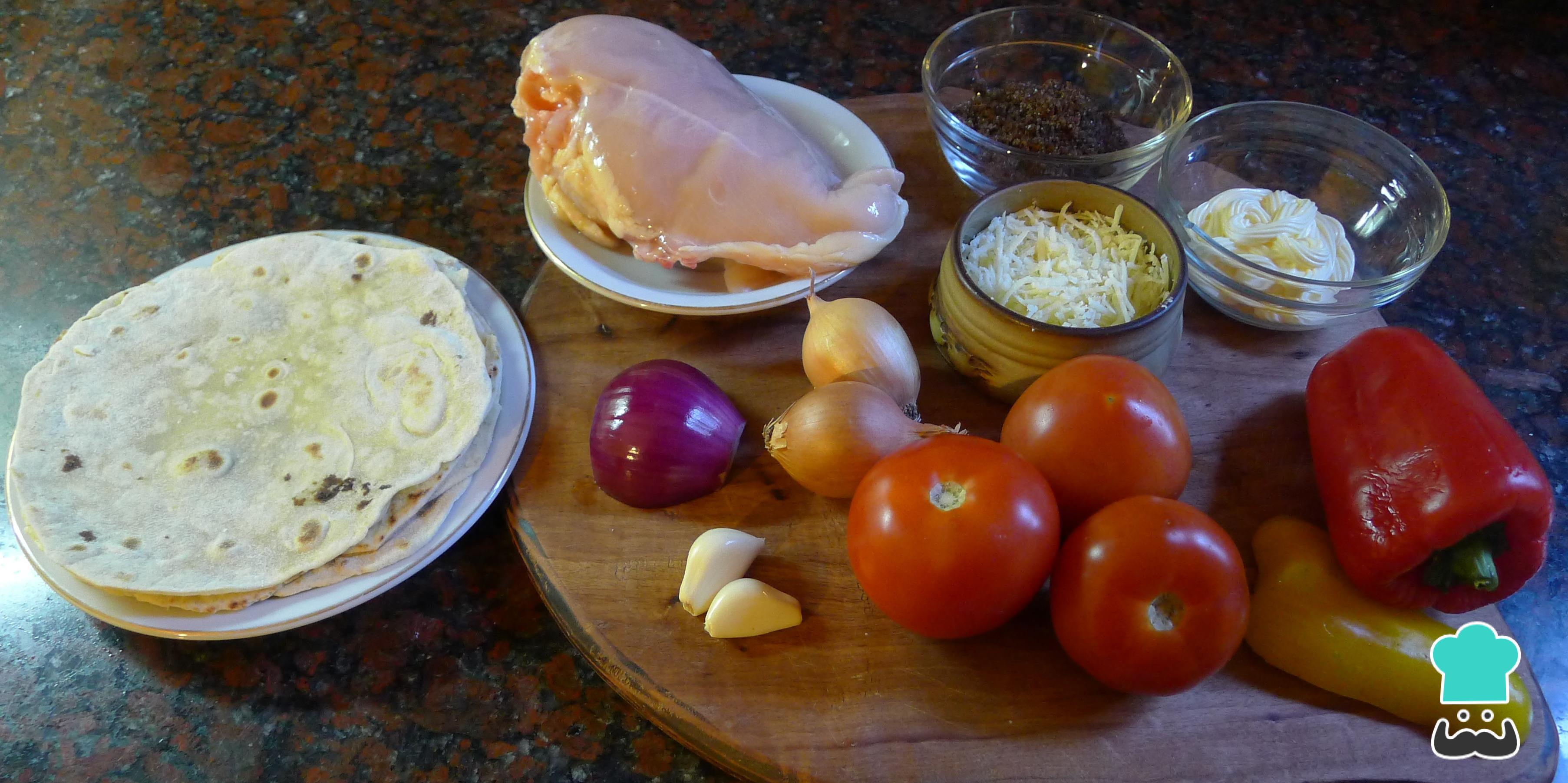 Enchiladas rojas dulces de pollo Fácil
