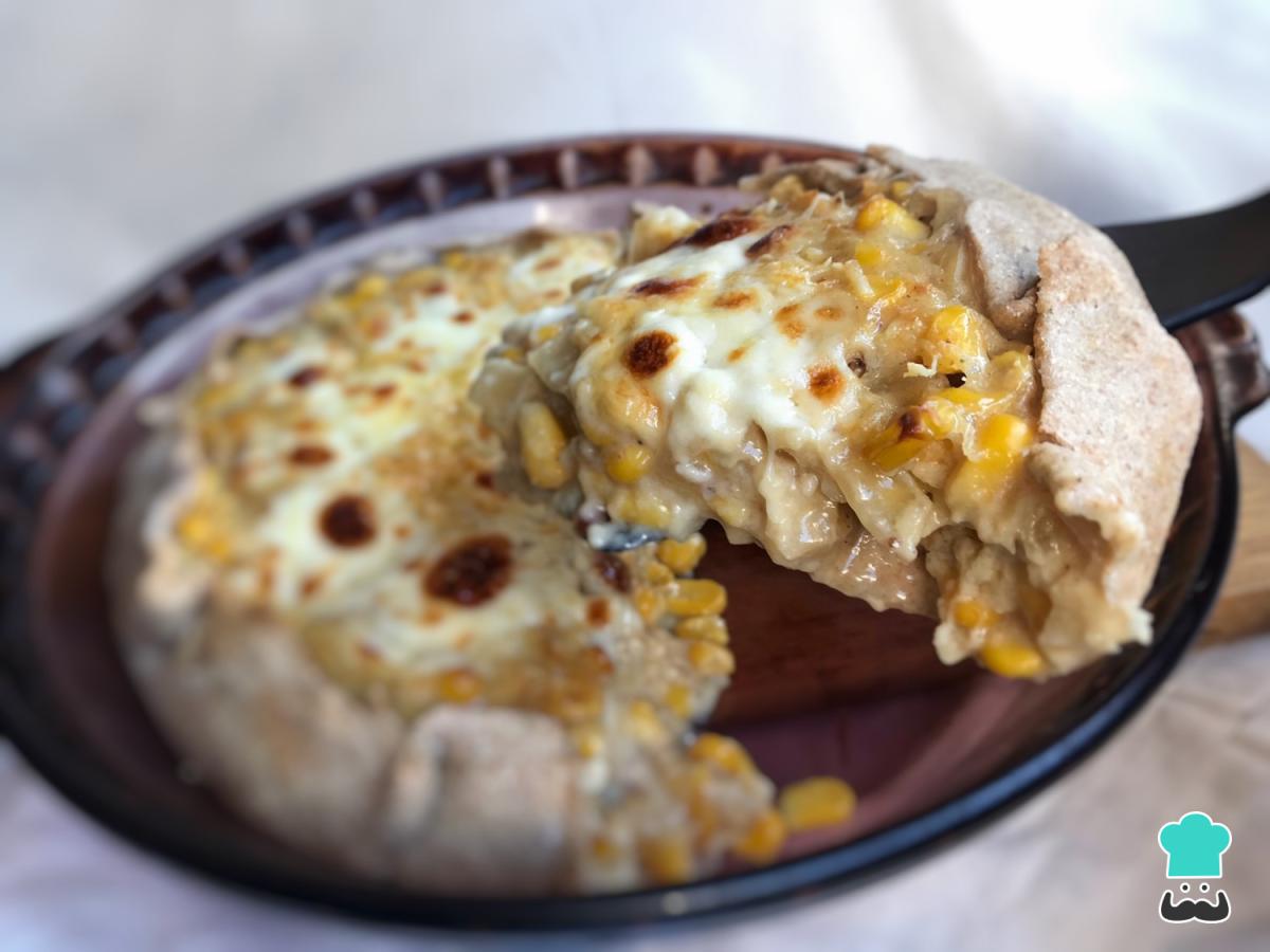 Receta de Tarta de choclo y salsa blanca