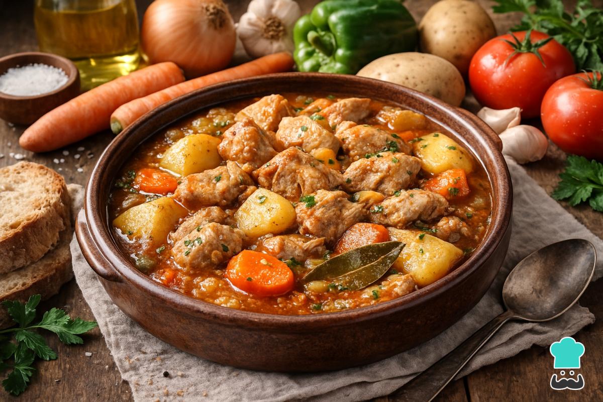 Receta de Estofado de pavo en salsa