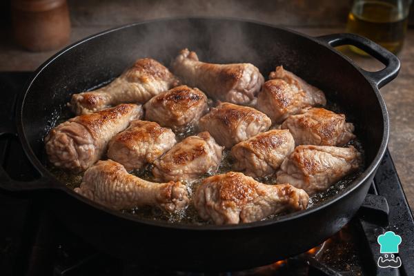 Receta de Estofado de pavo en salsa - Paso 1