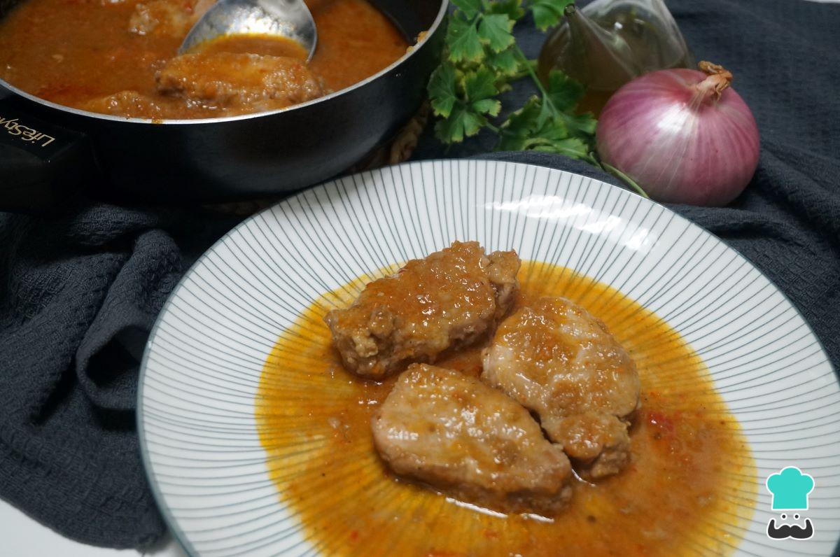 Receta de Solomillo en salsa de la abuela