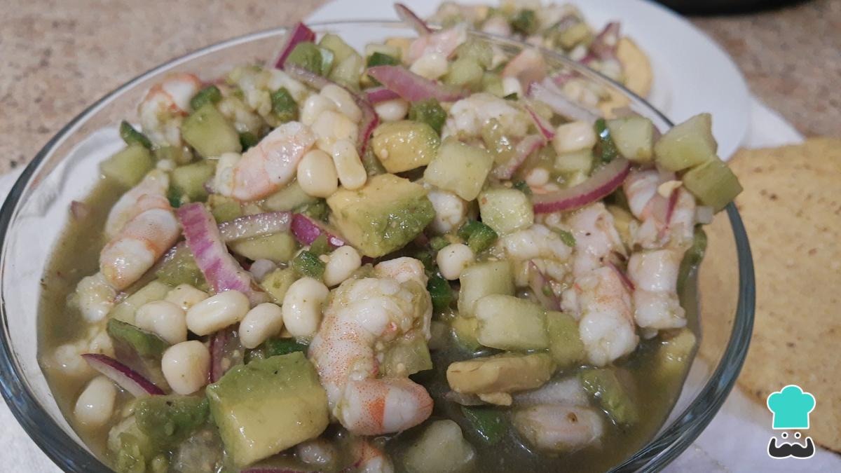 Receta de Ceviche verde