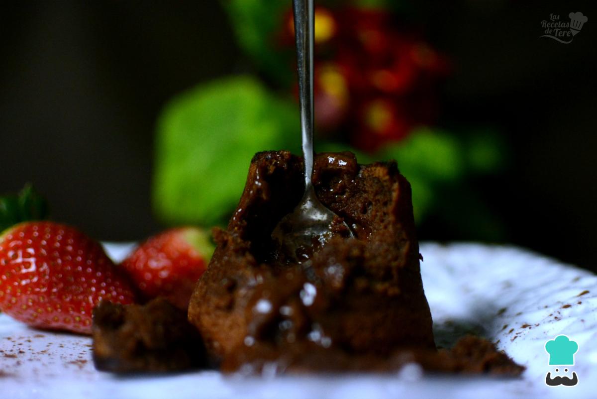 Receta de Coulant de chocolate con leche paso a paso