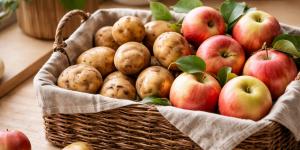 El truco de despensa que casi nadie conoce: por qué deberías guardar las manzanas junto a las patatas