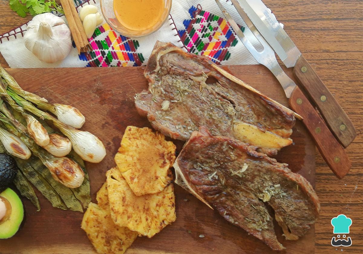 Receta de Aguja norteña asada a la parrilla