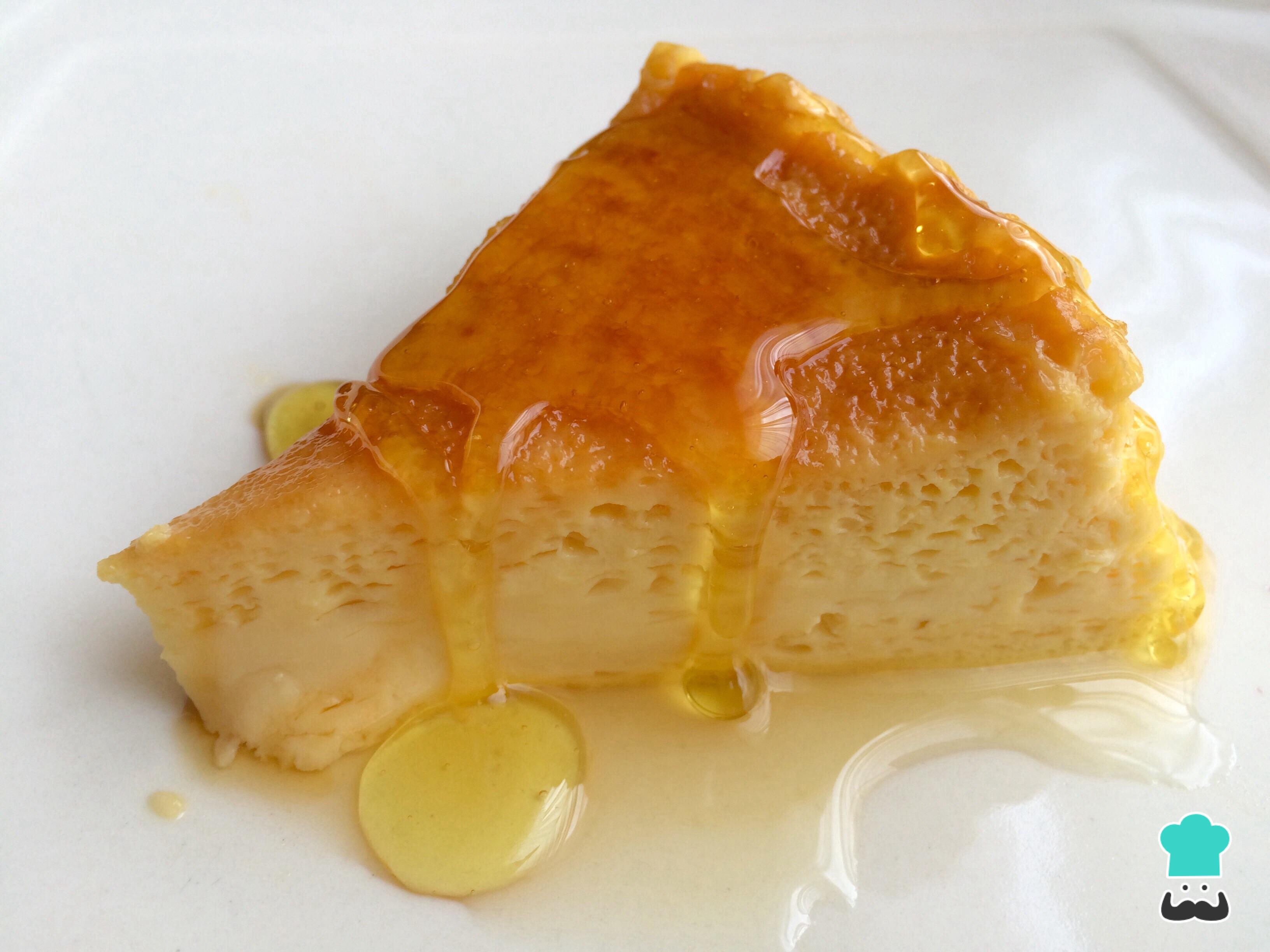 Flan de naranja