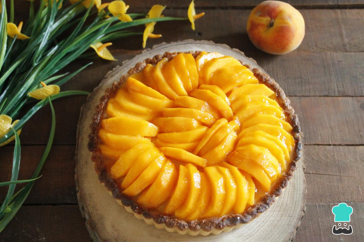 Receta de Tarta de durazno