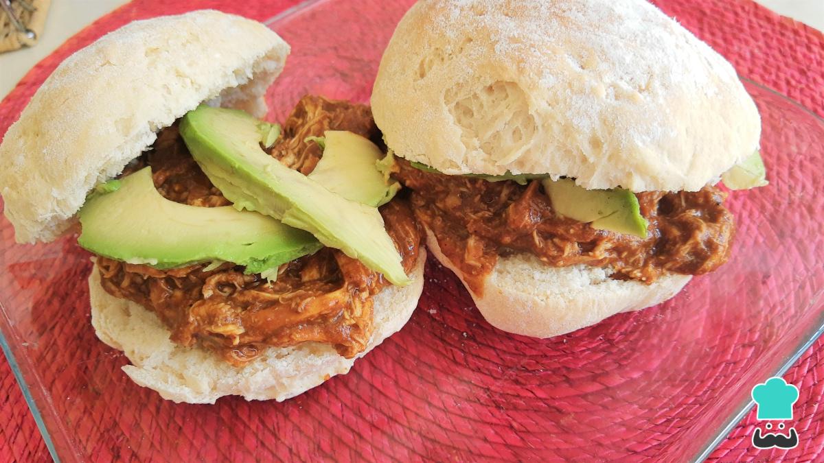 Receta de Pambazos de mole