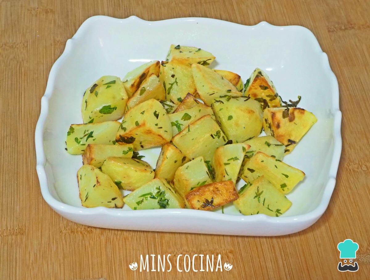 Receta de Patatas salteadas con hierbas