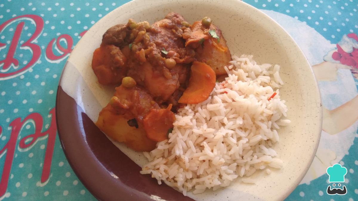 Receta de Estofado de pollo peruano