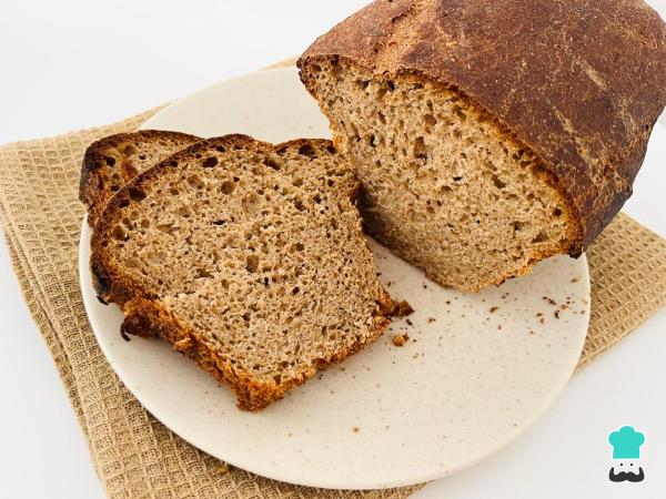 Receta de Pan integral sin amasar