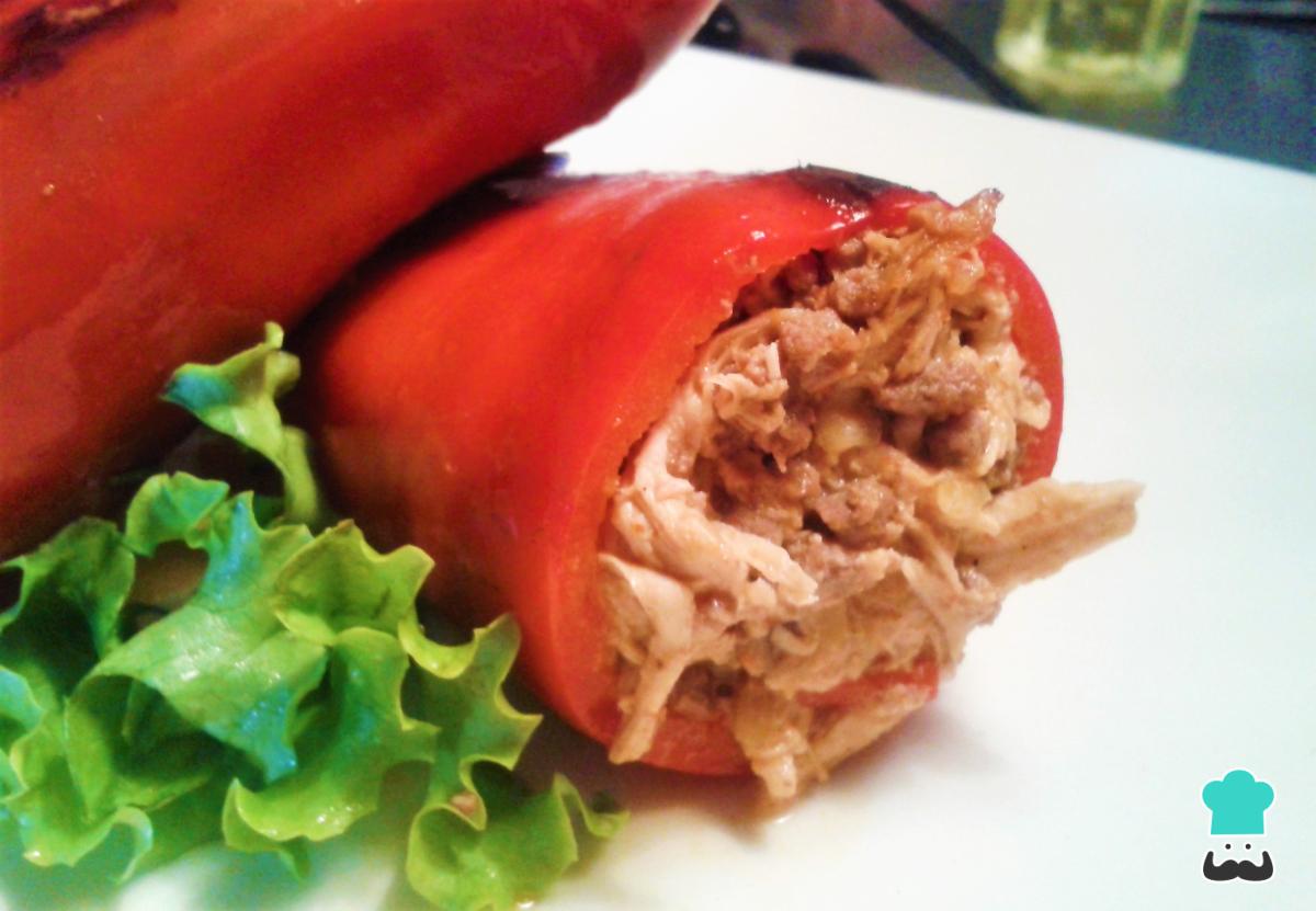 Receta de Pimientos del piquillo rellenos de carne