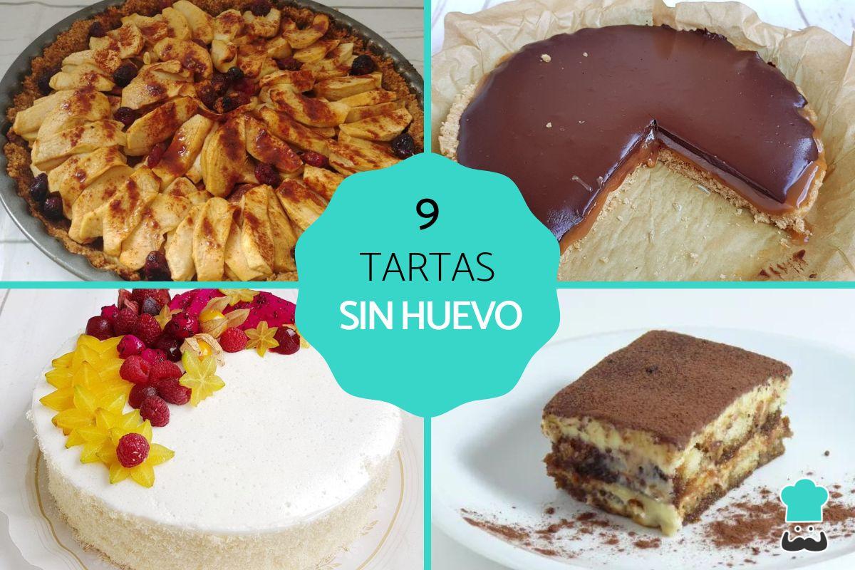 Tartas sin huevo