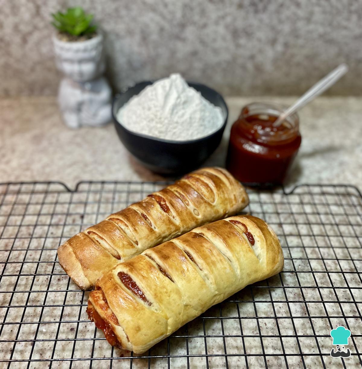 Receta de Pan de guayaba