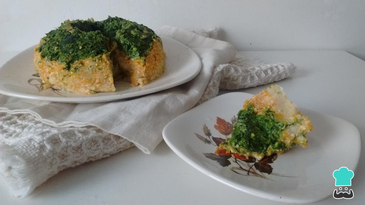 Receta de Budín tricolor