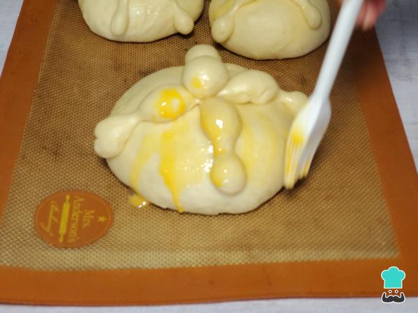 Receta de Pan de muerto grande - Paso 10
