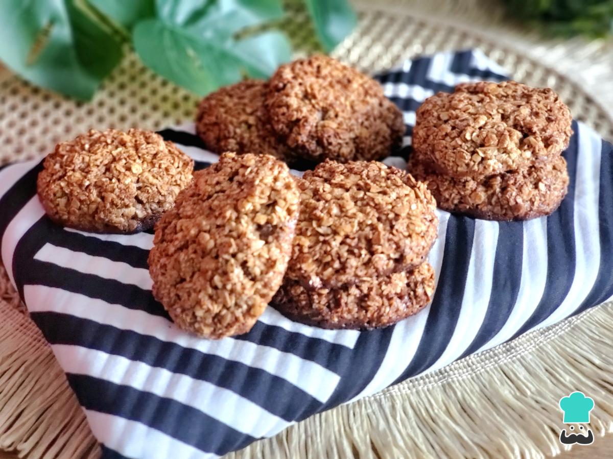 Receta de Galletas de avena light