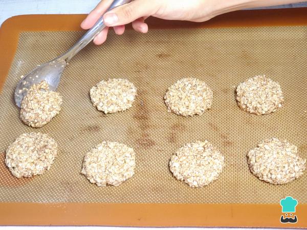 Receta de Galletas de avena light - Paso 5