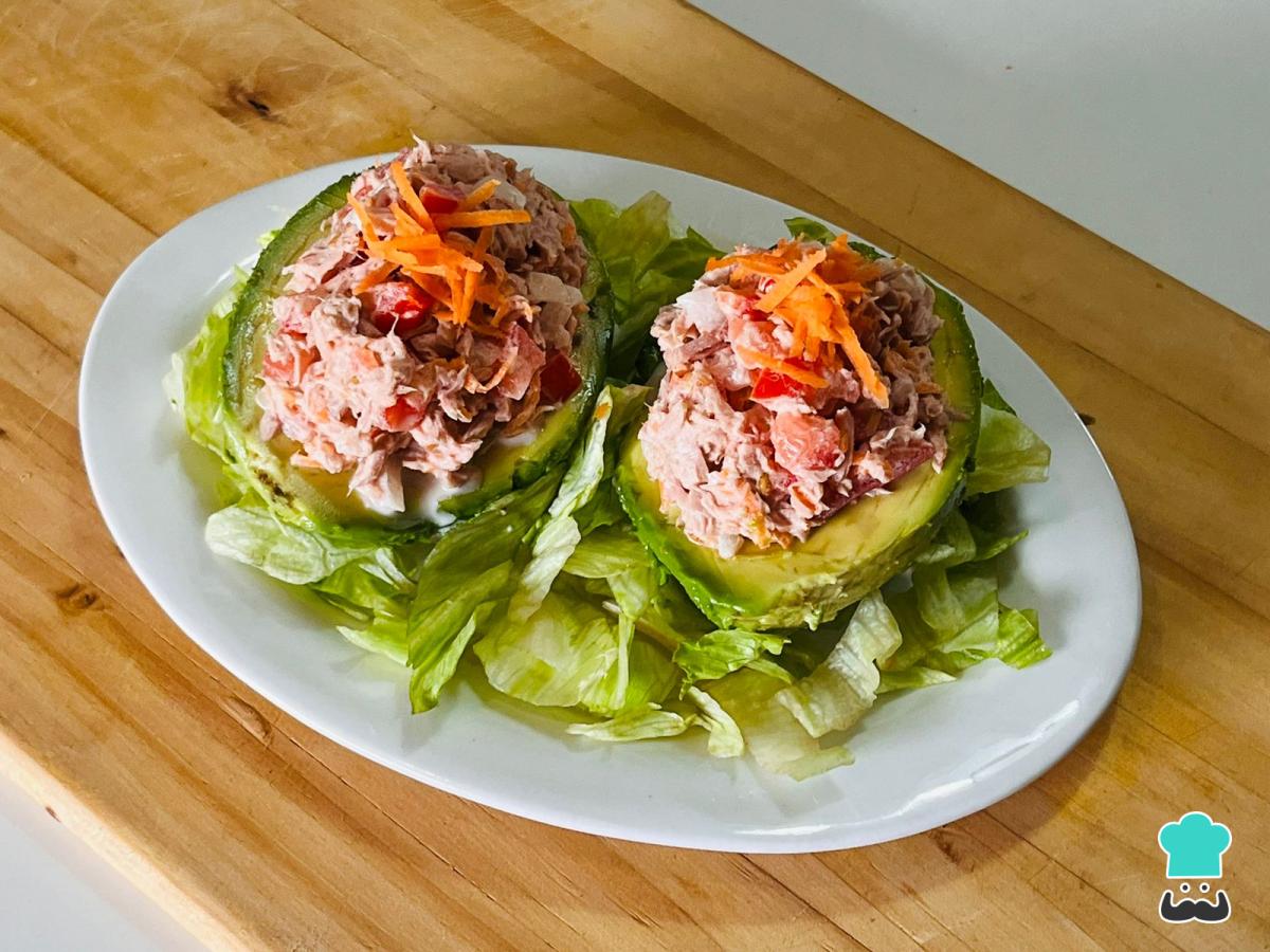 Receta de Palta reina con atún