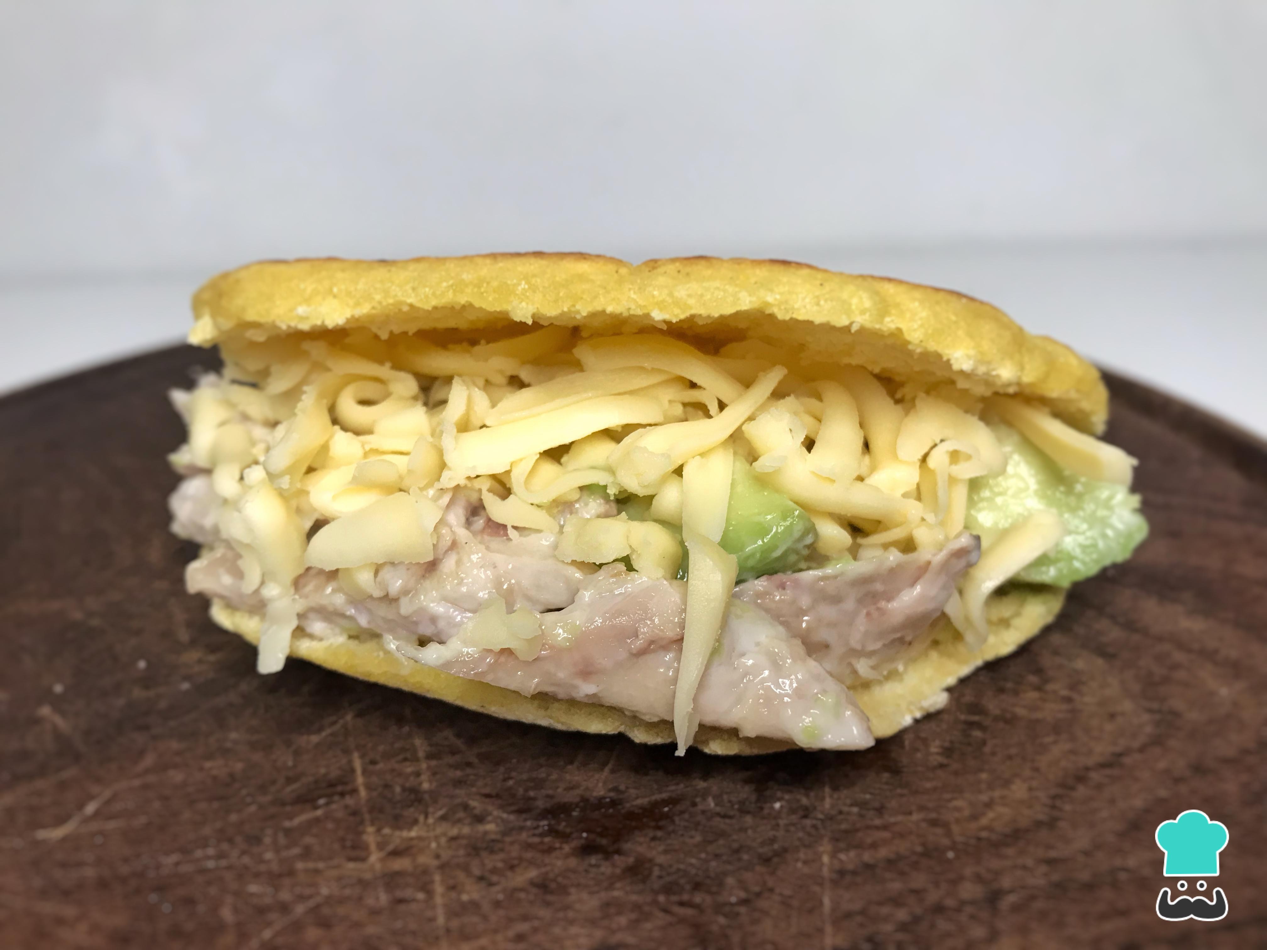 Arepa sifrina - Receta TRADICIONAL de Venezuela