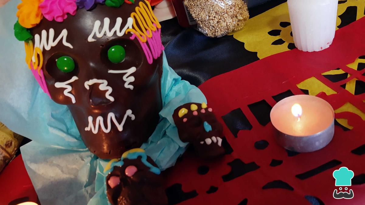 Receta de Calaveritas de chocolate