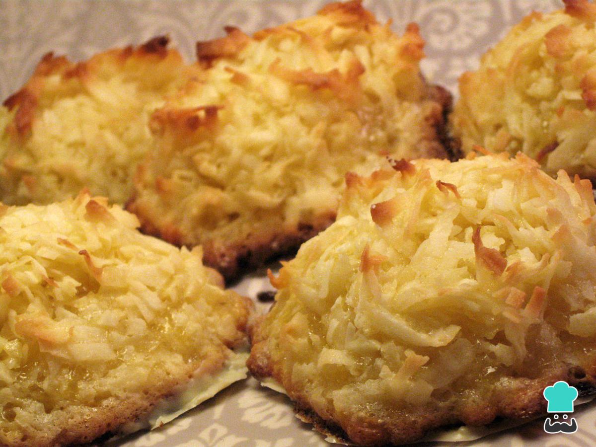 Receta de Galletas de coco caseras