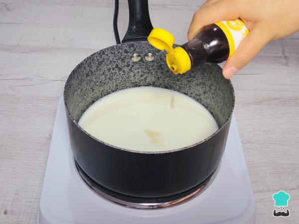 Receta de Leche quemada - Paso 1