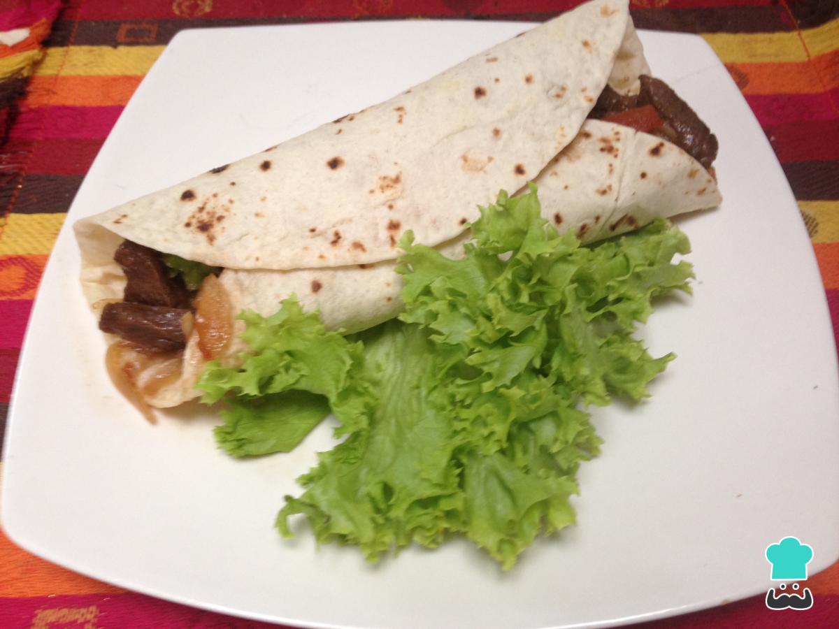 Receta de Lomito árabe