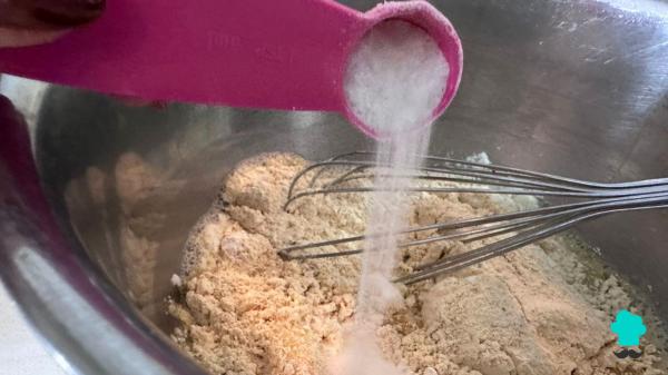 Receta de Pan de garbanzos casero: proteico, sin gluten y muy fácil de hacer - Paso 3
