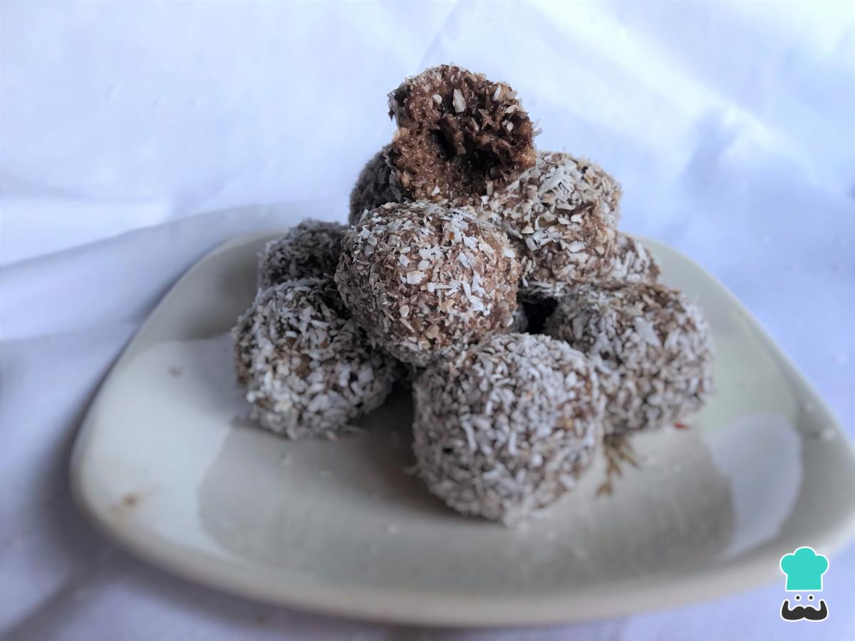 Receta de Trufas sin azúcar