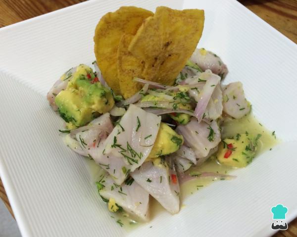 Receta de Ceviche de pescado - Paso 5