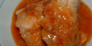 Receta de Merluza en salsa de sidra