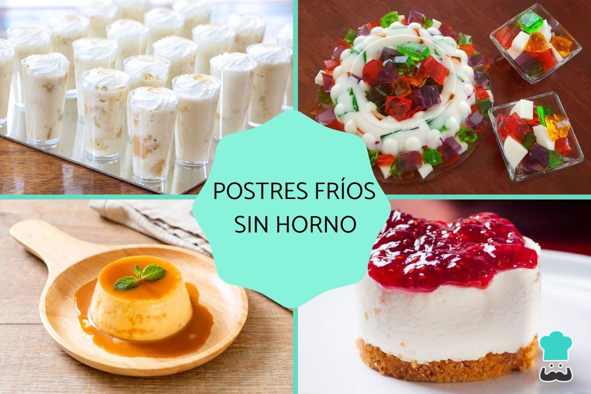 Postres fríos que puedes preparar sin horno