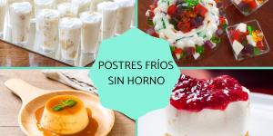 Postres fríos que puedes preparar sin horno