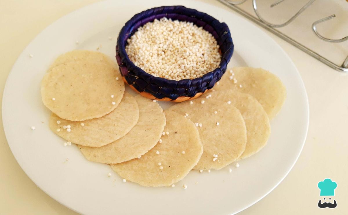 Receta de Obleas de amaranto