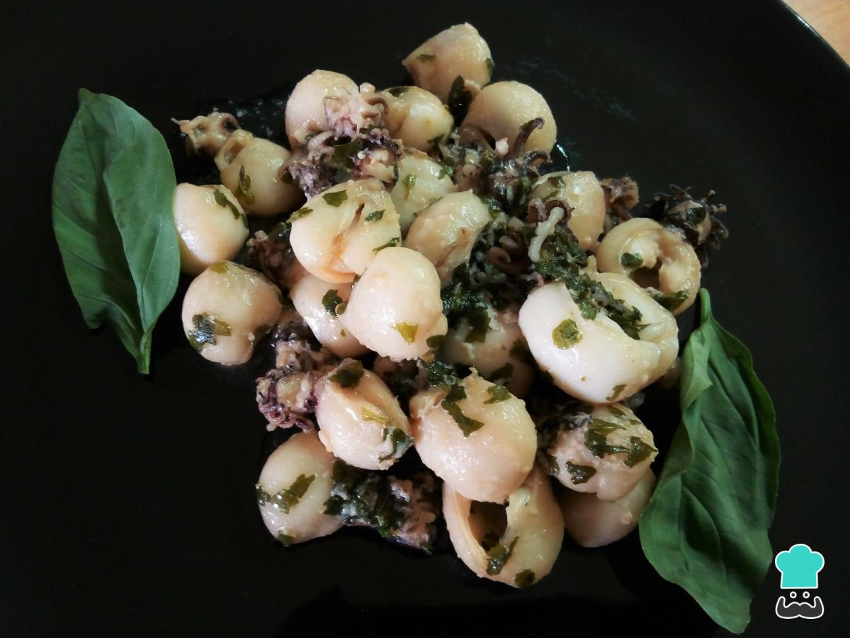 Receta de Sepietas a la plancha