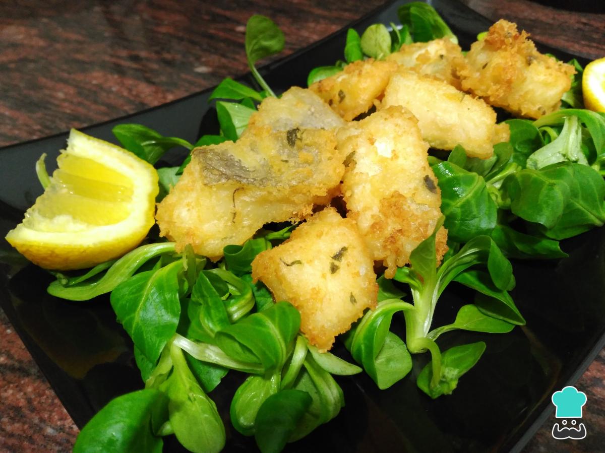 Receta de Bacalao rebozado con harina y cerveza