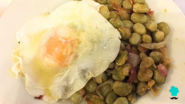 Receta de Habas con jamón y huevo: un plato casero fácil, saludable y lleno de sabor - Paso 8